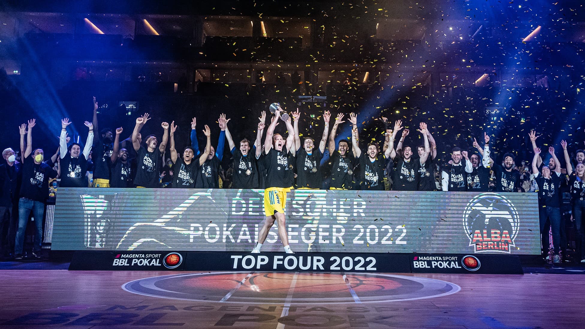 ALBA BERLIN became the sole record holders for the most titles in MagentaSport BBL Pokal German Cup history as they defeated a determined HAKRO Merlins Crailsheim for their 11th crown - one more than TSV Bayer 04 Leverkusen. Maodo Lo was outstanding for the champions all weekend and took home the MVP trophy. The biggest non-German Cup news saw NINERS Chemnitz once again defeat FC Bayern Munich - for the third time this season.