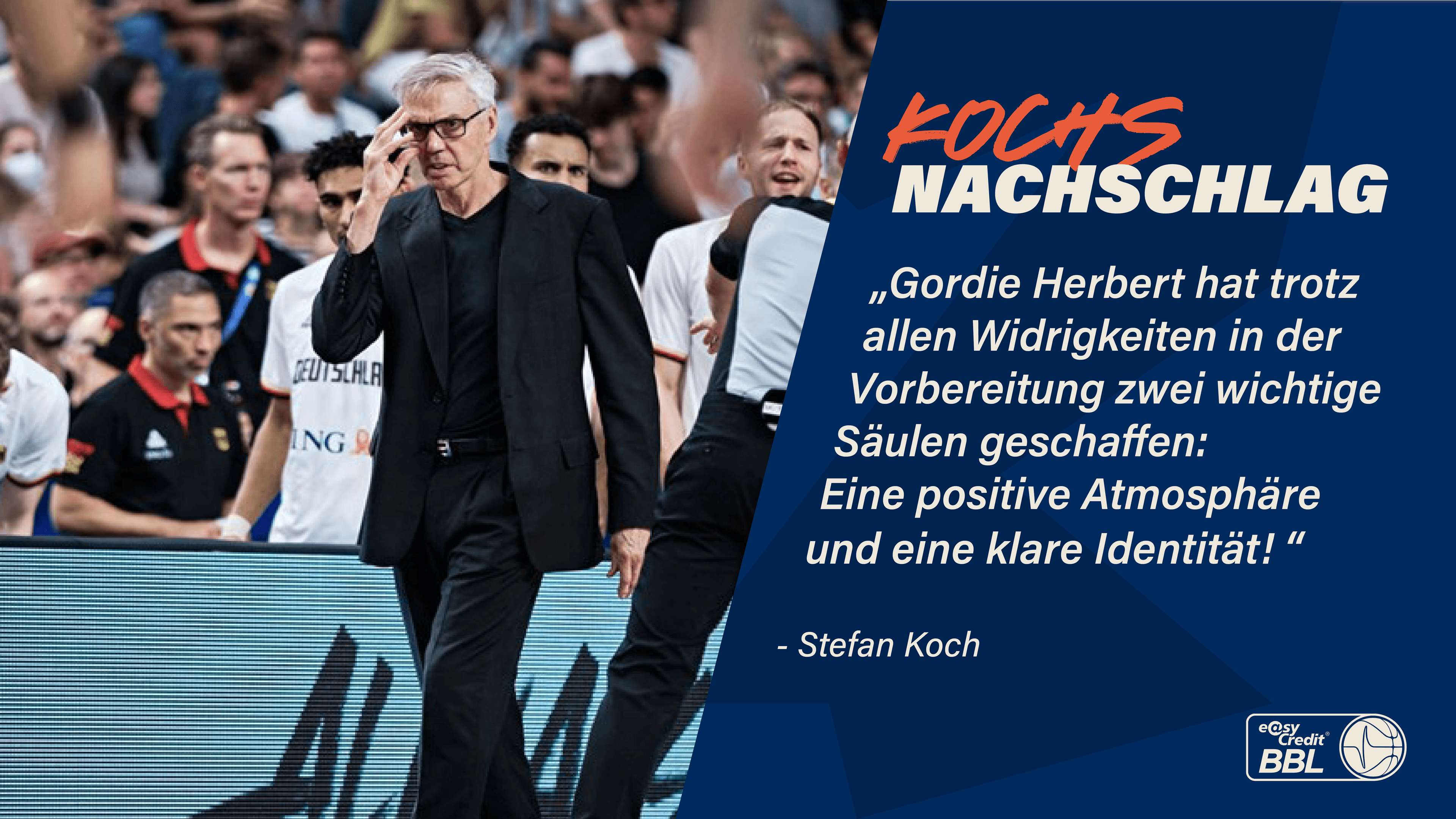 Hut ab vor dem, was die deutschen Basketballer bei der EM-Vorrunde in Köln abgeliefert haben! In der mit Abstand schwierigsten Gruppe nehmen die DBB-Korbjäger nach fünf Partien punktgleich mit dem Titelverteidiger Slowenien den zweiten Platz ein. Aber nicht nur die Resultate waren beeindruckend, sondern auch die Leistungen, auf deren Basis sie zustande kamen. Wir haben eine spielstarke deutsche Mannschaft gesehen, die intensiv verteidigt und im Angriff eine gute Mischung zwischen Teamplay und der Nutzung individueller Qualitäten gefunden hat.