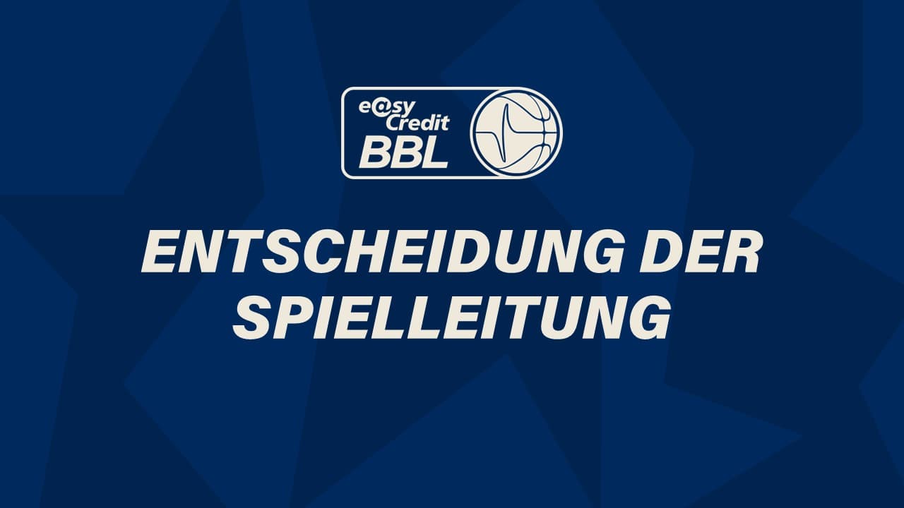 Akeem Vargas (MLP Academics Heidelberg) mit Spielsperre von zwei Pflichtspielen und einer Geldstrafe belegt 