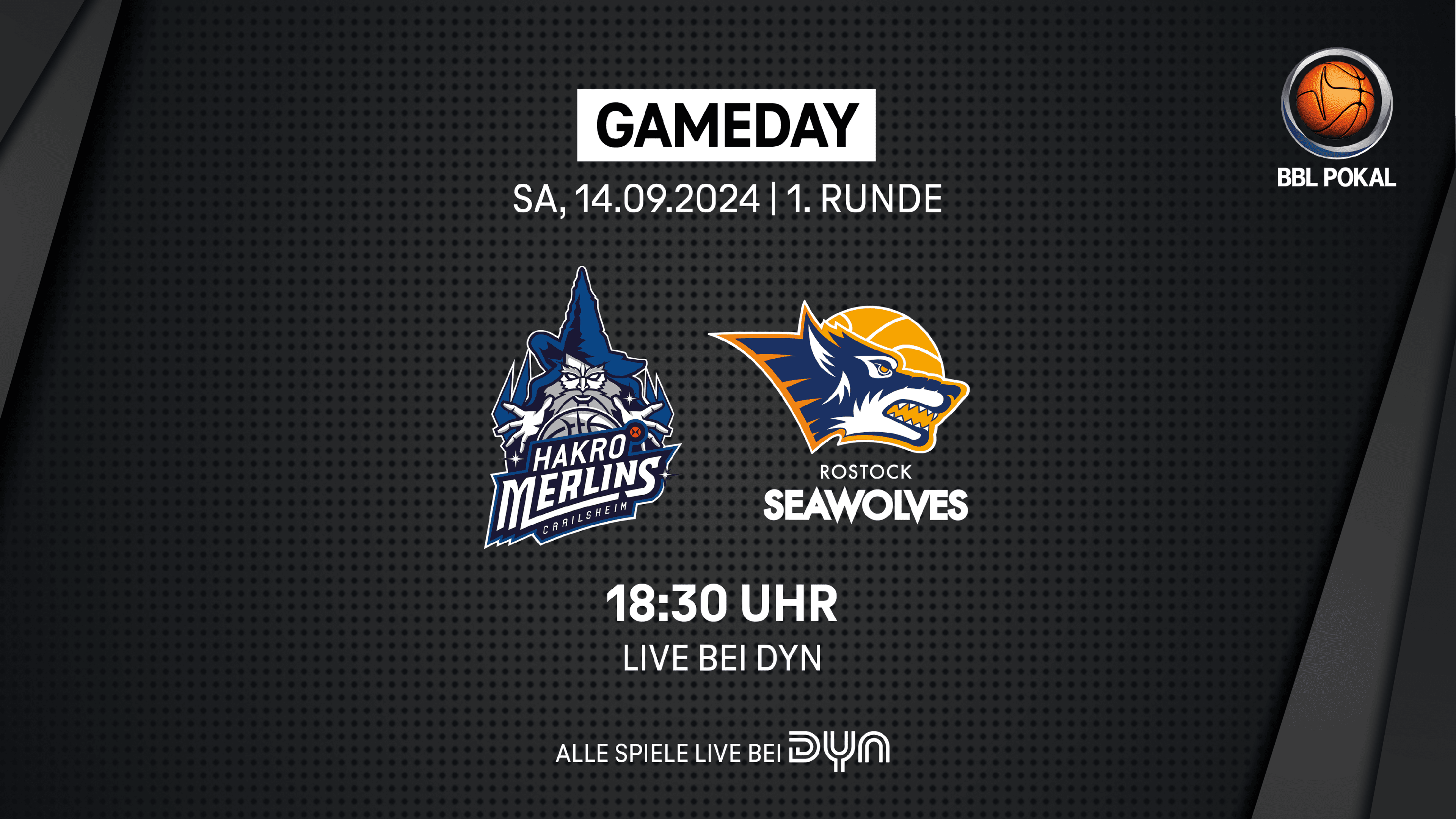 In der Tabelle der letzten Saison stehen die HAKRO Merlins Crailsheim knapp unter dem Strich, nur mit einem Sieg weniger als die ROSTOCK SEAWOLVES, die dementsprechend knapp über den beiden letzten Plätzen blieben und sich so den bitteren Gang in die ProA ersparen konnten.