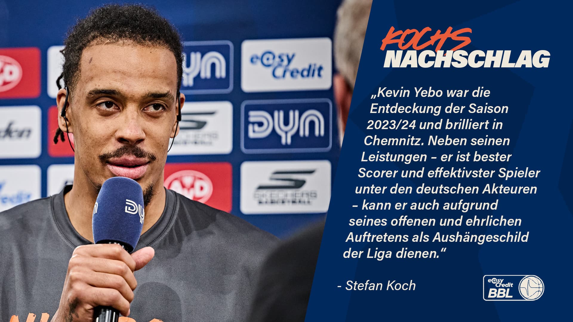 Die deutschen Topstars spielen zumeist in der NBA oder bei Spitzenvereinen im europäischen Ausland – und da stellt sich die Frage, welche einheimischen Spieler wie früher Per Günther, Alex King und Pascal Roller die Aushängeschilder der easyCredit BBL werden können?